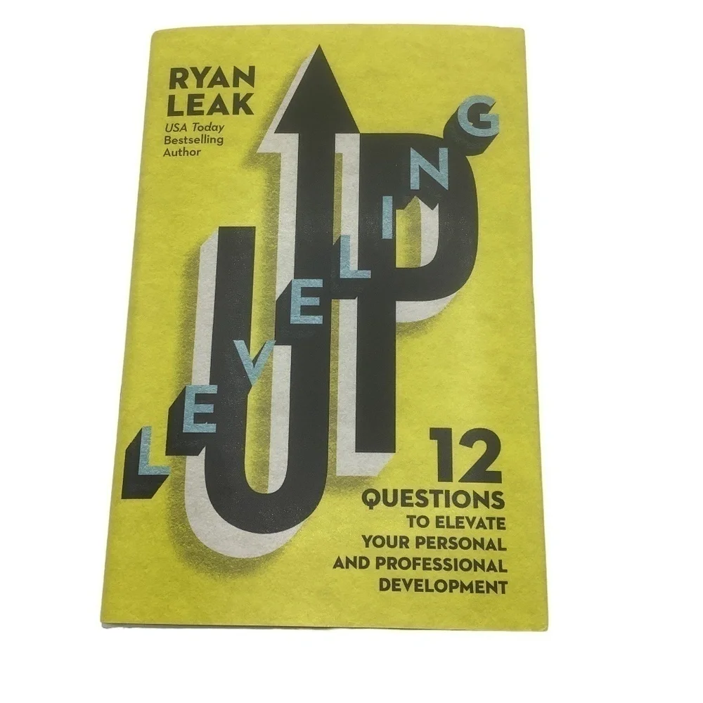 New Signed With‎ Autograph Ryan Leak Leveling Up Bestselling Author Hardcover